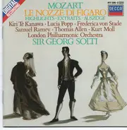 Wolfgang Amadeus Mozart - Chorus And Orchestra Of The Drottningholm Court Theatre , Arnold Östman - Le Nozze di Figaro - Highlights