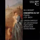 CD - Wolfgang Amadeus Mozart / London Baroque , Lars Ulrik Mortensen , Ingrid Seifert , Richard Gwilt , - Concertos KV.107 D'après J.Ch. Bach
