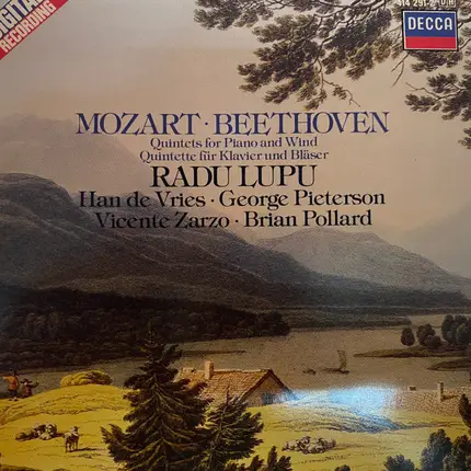Mozart / Beethoven - Quintets For Piano And Wind = Quintette Für Klavier Und Bläser