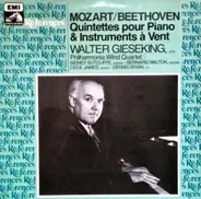 Mozart / Beethoven - Quintettes Pour Piano & Instruments à Vent (Walter Gieseking)