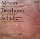 LP - Mozart / Beethoven / Schubert - Adagio Und Fuge C-moll KV 546 / Grosse Fuge B-dur Op. 133 / Sinfonie H-moll (Die Unvollendete)