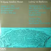 LP - Wolfgang Amadeus Mozart / Ludwig van Beethoven / Hanns Reinartz , Kurt Hausmann , Stephen Ayrton , - Adagio In C-Dur Für Englisch-Horn Und Streichorchester (KV 580a Anh. 94) / Variationen In C-Dur Über 'Reich Mir Die Hand, Mein Leben' Für Zwei Oboen