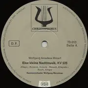 LP - Mozart / Beethoven - Marschner Kammerorch. - Eine Kleine Nachtmusik / Serenade Op. 25 D-Dur