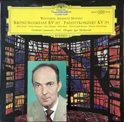 LP - Wolfgang Amadeus Mozart / Maria Stader ‧ Oralia Dominguez ‧ Ernst Haefliger ‧ Michel Roux ‧ Choeurs - Krönungsmesse KV 317 ‧ Fagottkonzert KV 191