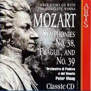 CD - Wolfgang Amadeus Mozart / Orchestra Di Padova E Del Veneto , Peter Maag - Symphony No. 38 'Prague' K.504 / Symphony No. 39 K.543