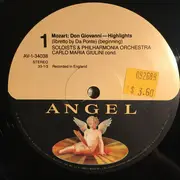 LP - Mozart - Don Giovanni Highlights