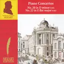 CD - Wolfgang Amadeus Mozart - Piano Concertos No. 20 In D Minor K466. No. 22 In E Flat Major K482