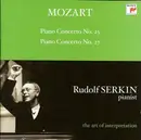 CD - Mozart / Rudolf Serkin - Piano Concerto No. 23 / Piano Concerto No. 27