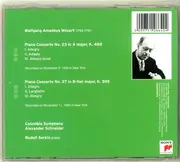 CD - Mozart / Rudolf Serkin - Piano Concerto No. 23 / Piano Concerto No. 27
