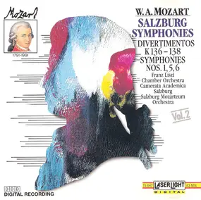 Wolfgang Amadeus Mozart - Salzburg Symphonies - Divertimentos K136-138, Symphonies nos. 1, 5, 6