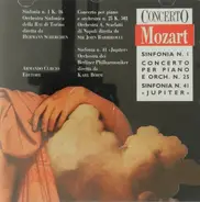 Mozart - Sinfonia N. 1 K. 16 / Concerto Per Piano E Orchestra N. 25 K. 503 / Sinfonia N. 41 K. 551 "Jupiter"