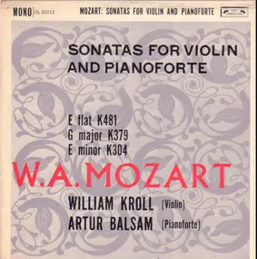 Wolfgang Amadeus Mozart - Sonatas For Violin And Pianoforte, vol. 1