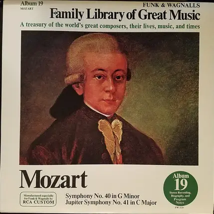 Mozart - Symphony No. 40 In G Minor - Jupiter Symphony No. 41 In C Major
