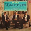 Double LP - Mozart - 5 Divertimenti Für 2 Klarinetten Und Fagott KV 439b