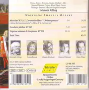 CD - Mozart - Coronation Mass KV 317 - Exultate Jubilate KV 165 - Vesperae solemnes de confessore KV 339