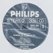 Double LP - Mozart - Die Vier Letzen Symphonien - Hardcover box + Insert