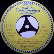 7inch Vinyl Single - Wolfgang Amadeus Mozart - Eine Kleine Nachtmusik KV 525