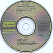 CD - Wolfgang Amadeus Mozart - Eine Kleine Nachtmusik