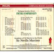 CD - Wolfgang Amadeus Mozart - Frühe Symphonien - Booklet