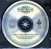 CD - Mozart - Great Singers In Mozart