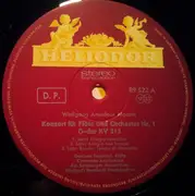 LP - Wolfgang Amadeus Mozart - Konzert Für Flöte Und Orchester G-dur, KV 313 / Konzert Für Fagott Und Orchester B-dur, KV 191