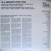LP - Wolfgang Amadeus Mozart - Konzert Für Violine Und Orchester Nr.3, G-Dur, KV 216 / Konzert Für Violine Und Orchester Nr.4, D-Dur, KV 218