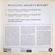 LP - Mozart - Barenboim w/ English Chamber Orch. - Klavierkonzerte Nr. 15 & 27 - Club-Edition