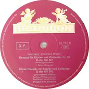 LP - Mozart - Krönungskonzert Nr. 26 KV 537 Konzert - Rondo KV 382