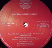 LP - Wolfgang Amadeus Mozart/Wiener Philharmoniker - Krönungskonzert Und Klavierkonzert KV466