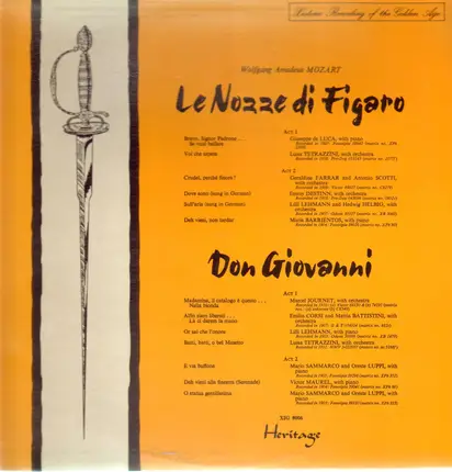 Mozart - Le Nozze Di Figaro - Don Giovanni