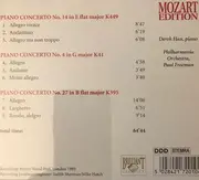 CD - Mozart - Piano Concertos No. 14 In E Flat Major KV449 / No. 4 In G Major K41 / No. 27 In B Flat Major K595 - Still Sealed