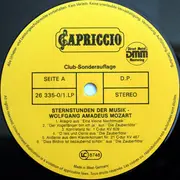 Double LP - Wolfgang Amadeus Mozart - Sternstunden Der Musik