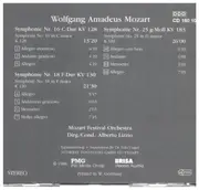 CD - Wolfgang Amadeus Mozart - Symphonien Nr. 16, 18 Und 25
