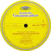 LP - Mozart - Symphonien Nr.29 & Nr.39