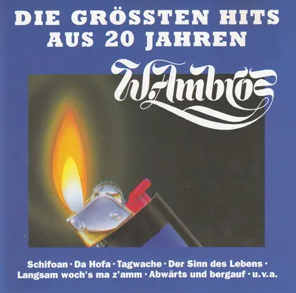 Wolfgang Ambros - Die Grössten Hits Aus 20 Jahren