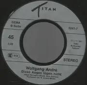 7inch Vinyl Single - Wolfgang André - Letzter Aufruf