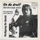 7inch Vinyl Single - Wolfgang De Benki - Un Do Druff
