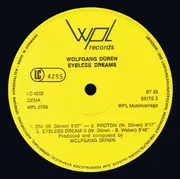 LP - Wolfgang Düren - Eyeless Dreams - cosmic space synth kraut ambient