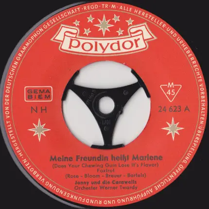 Wolfgang Graf - Meine Freundin Heißt Marlene / Barkarole Am Palmenstrand