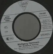 7inch Vinyl Single - Wolfgang Herrmann - Der Weißblaue Himmel