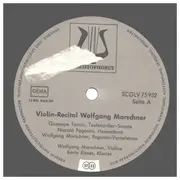 LP - Wolfgang Marschner - Violin-Recital