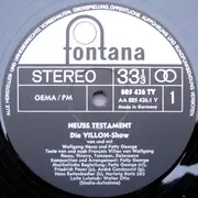 LP - Wolfgang Neuss Und Fatty George - Neuss Testament. Die Villon-Show