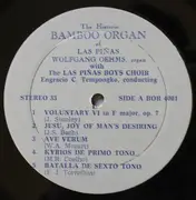 LP - Wolfgang Oehms With The Las Piñas Boys Choir , Engracio Tempongko - The Historic Bamboo Organ Of Las Piñas (Philippines)