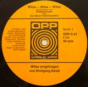 12inch Vinyl Single - Wolfgang Reich - Witze Witze Witze