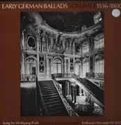 LP - Wolfgang Roth - Early German Ballads Sung By Wolfgang Roth, With Lute Accompaniment Vol.2 1536-1800 - + Booklet