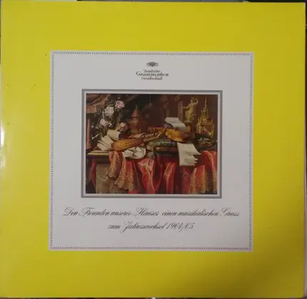 Wolfgang Schneiderhan , Berliner Philharmoniker , Wilhelm Furtwängler - Den Freunden Unseres Hauses Einen Musikalischen Gruss Zum Jahreswechsel 1964/65