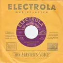 7inch Vinyl Single - Wolfgang Sauer , Hans Conzelmann Und Sein Orchester - Eine Melodie Geht Um Die Welt / Ich Weiss, Wo Ich Hingeh'
