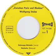 7inch Vinyl Single - Wolfgang Stolze - Zwischen Paris Und Moskau - EP, Signed