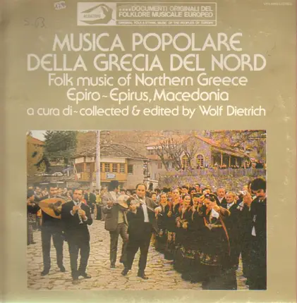 Wolf Dietrich - Musica Popolare Della Grecia Del Nord