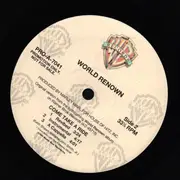 12inch Vinyl Single - World Renown - Come Take A Ride